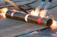 Bow flat roof sealing